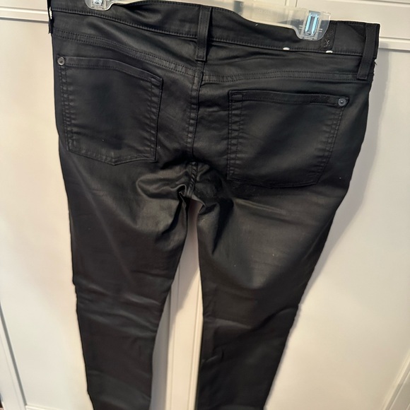 Seven for all mankind coated denim skinny jeans - Picture 1 of 4